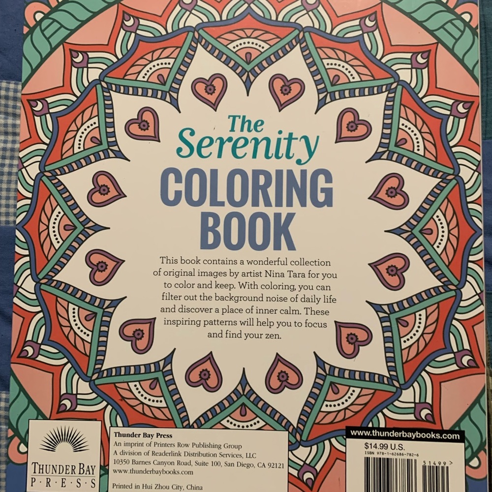 ADULT COLORING BOOK - Picture 2 of 4